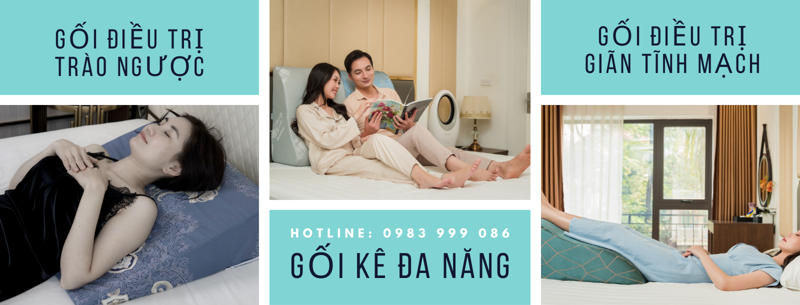 Gối điều trị suy giãn tĩnh mạch Yorokoki giảm tê bì chân tay giúp ngủ yên giấc cho người giãn tĩnh mạch